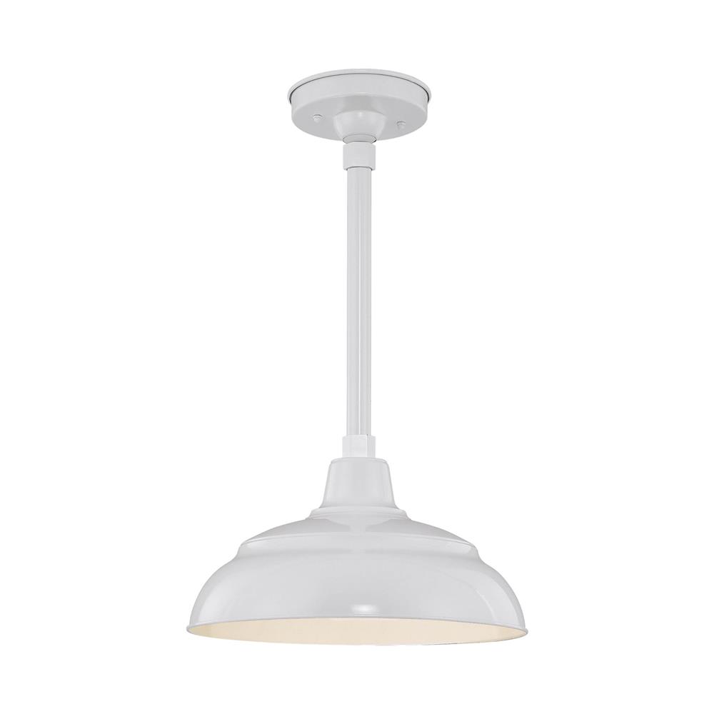 Millennium Lighting RWHS14-WH R Series Warehouse Shade in White